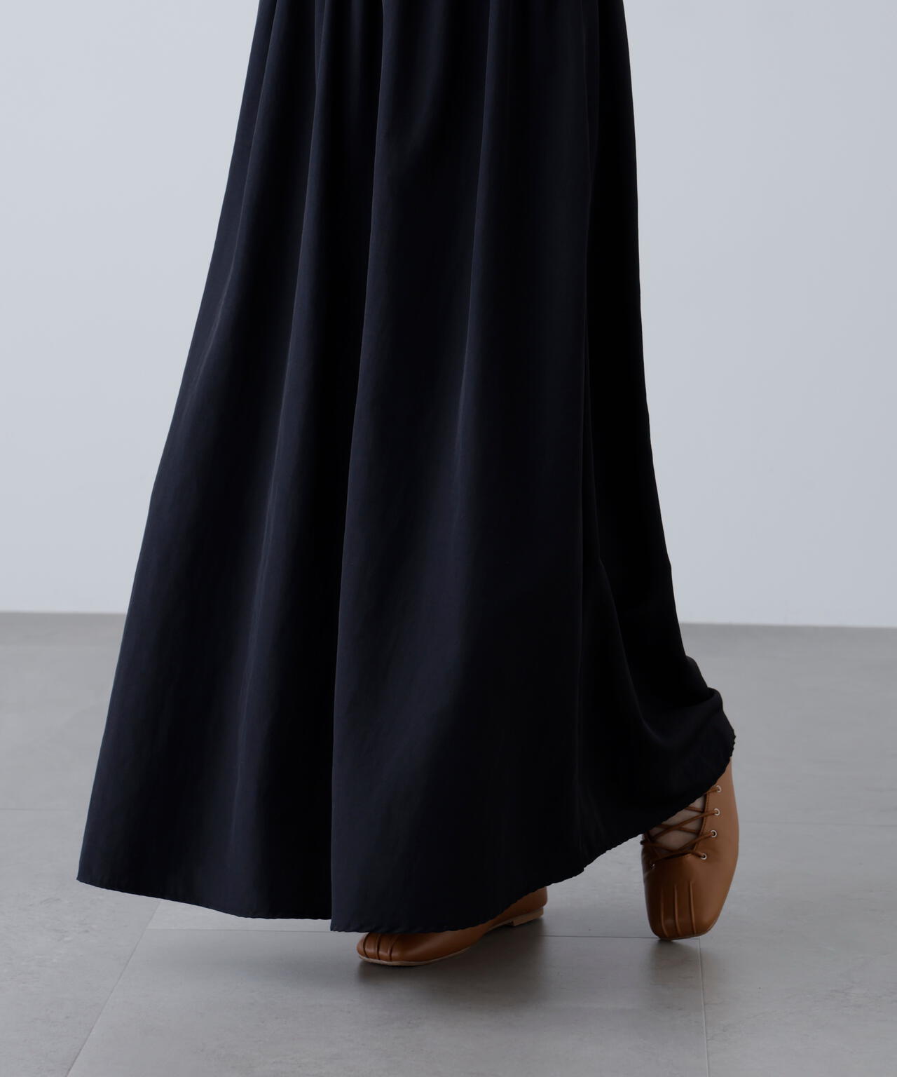 オフショルドッキングワンピース