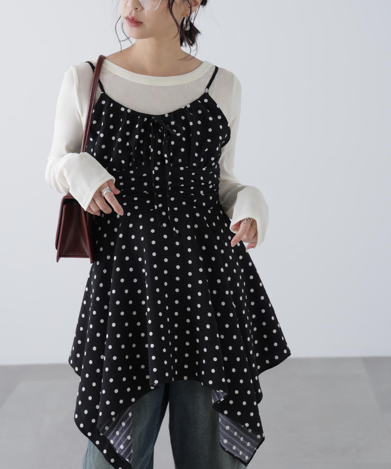 イレヘムチュニックキャミワンピース