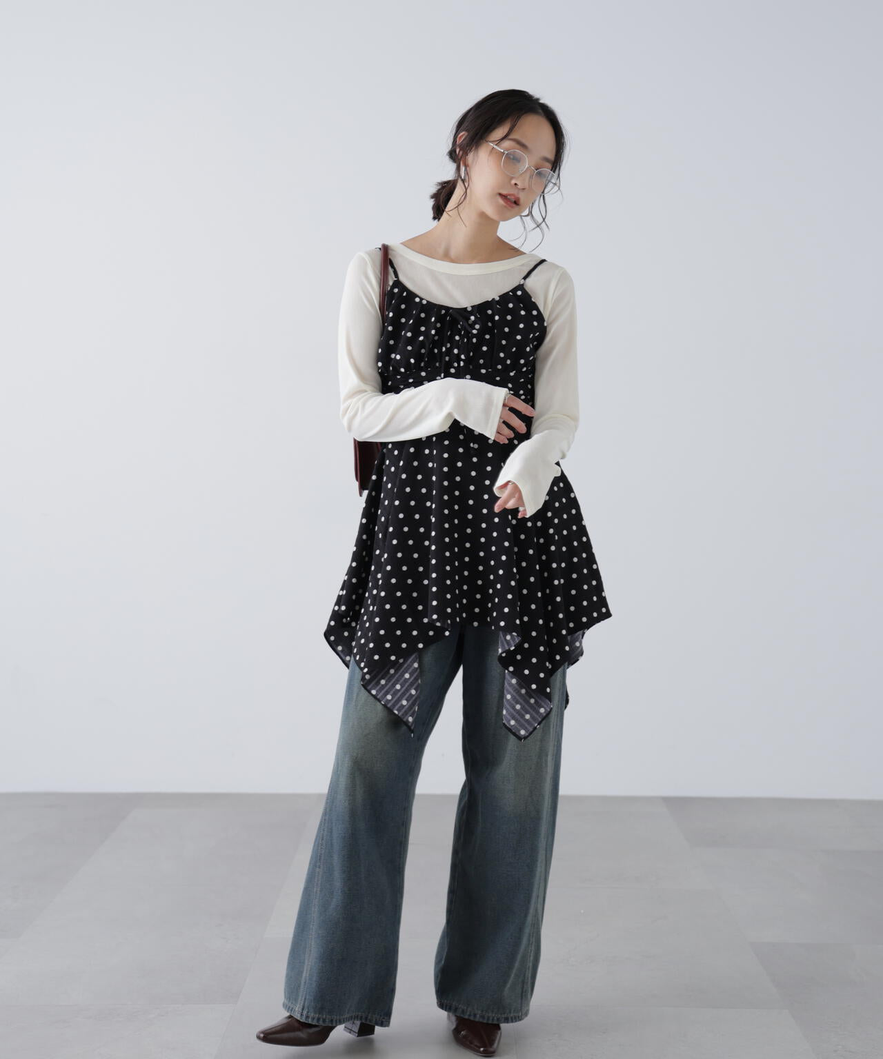 イレヘムチュニックキャミワンピース