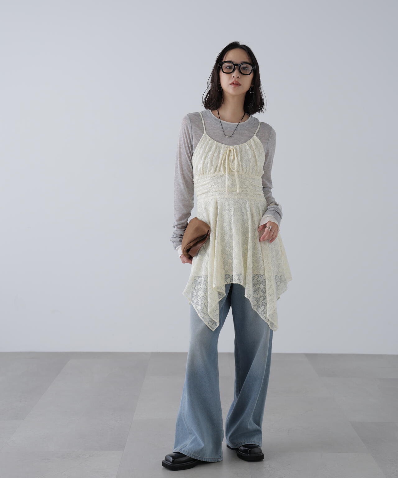 イレヘムチュニックキャミワンピース