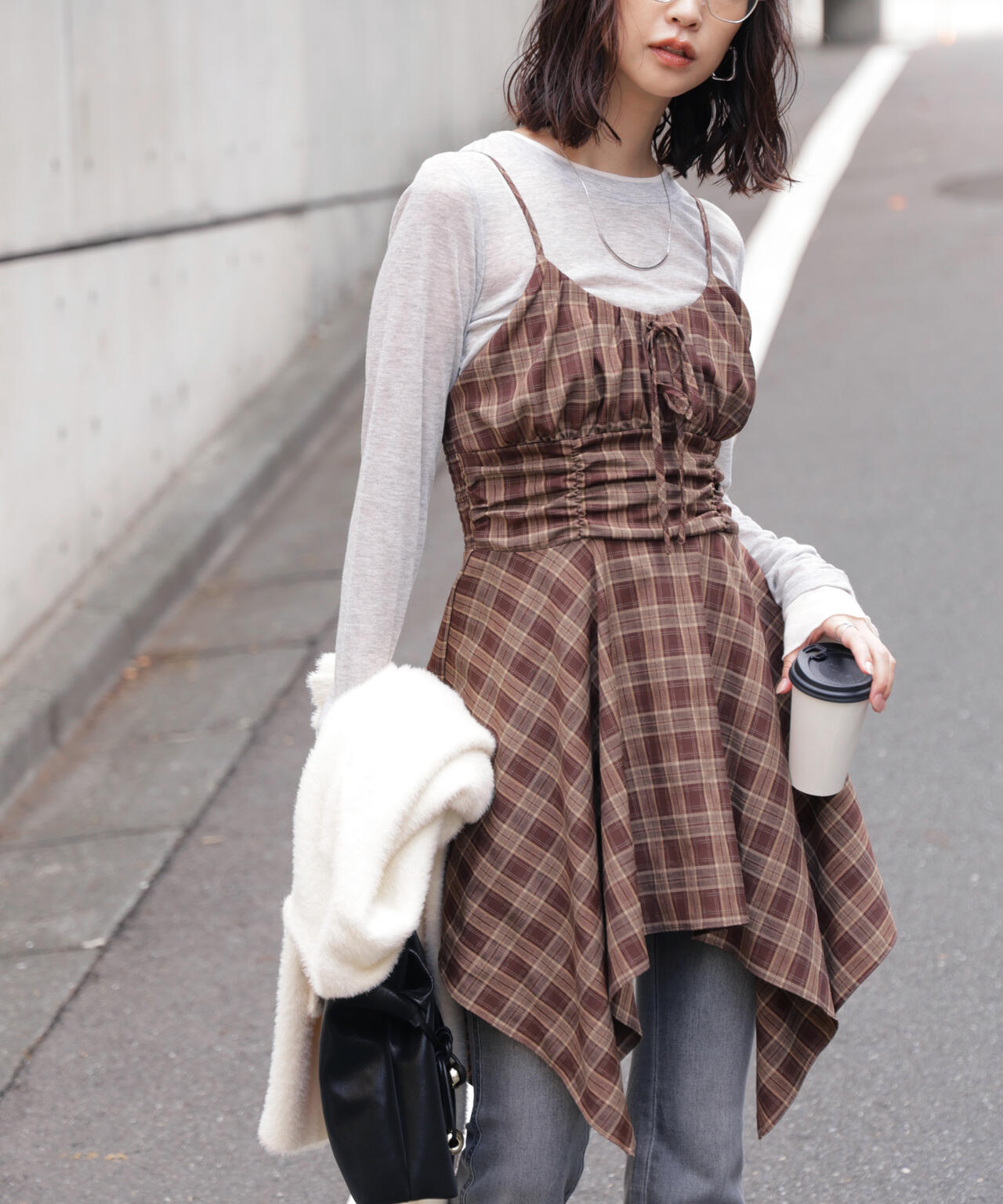 イレヘムチュニックキャミワンピース