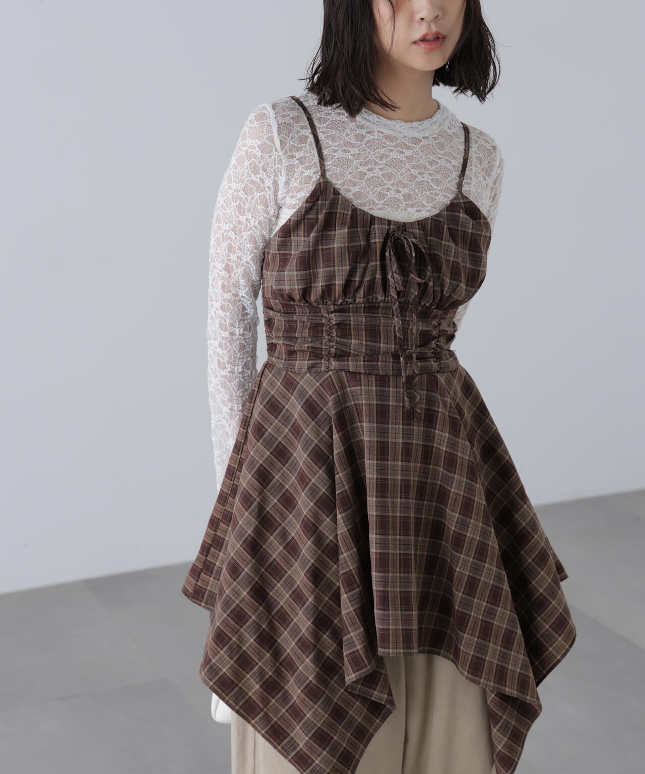 イレヘムチュニックキャミワンピース