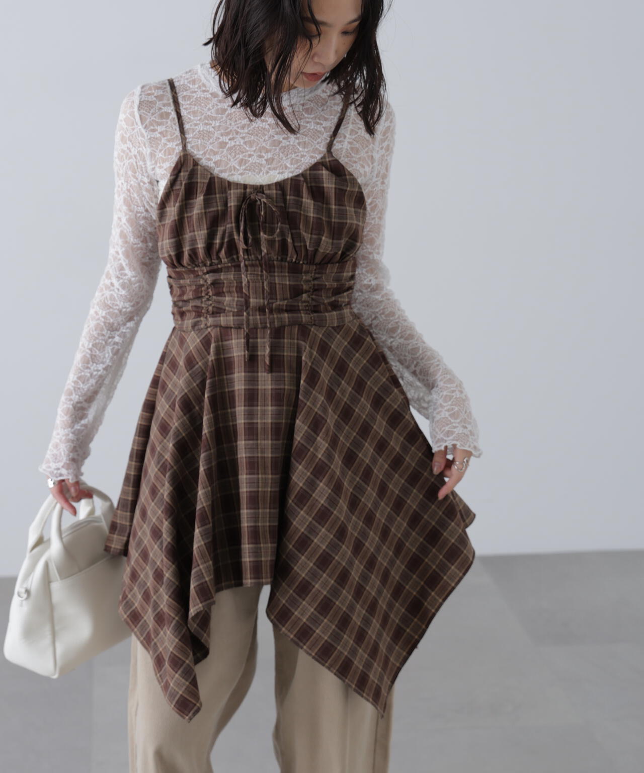 イレヘムチュニックキャミワンピース