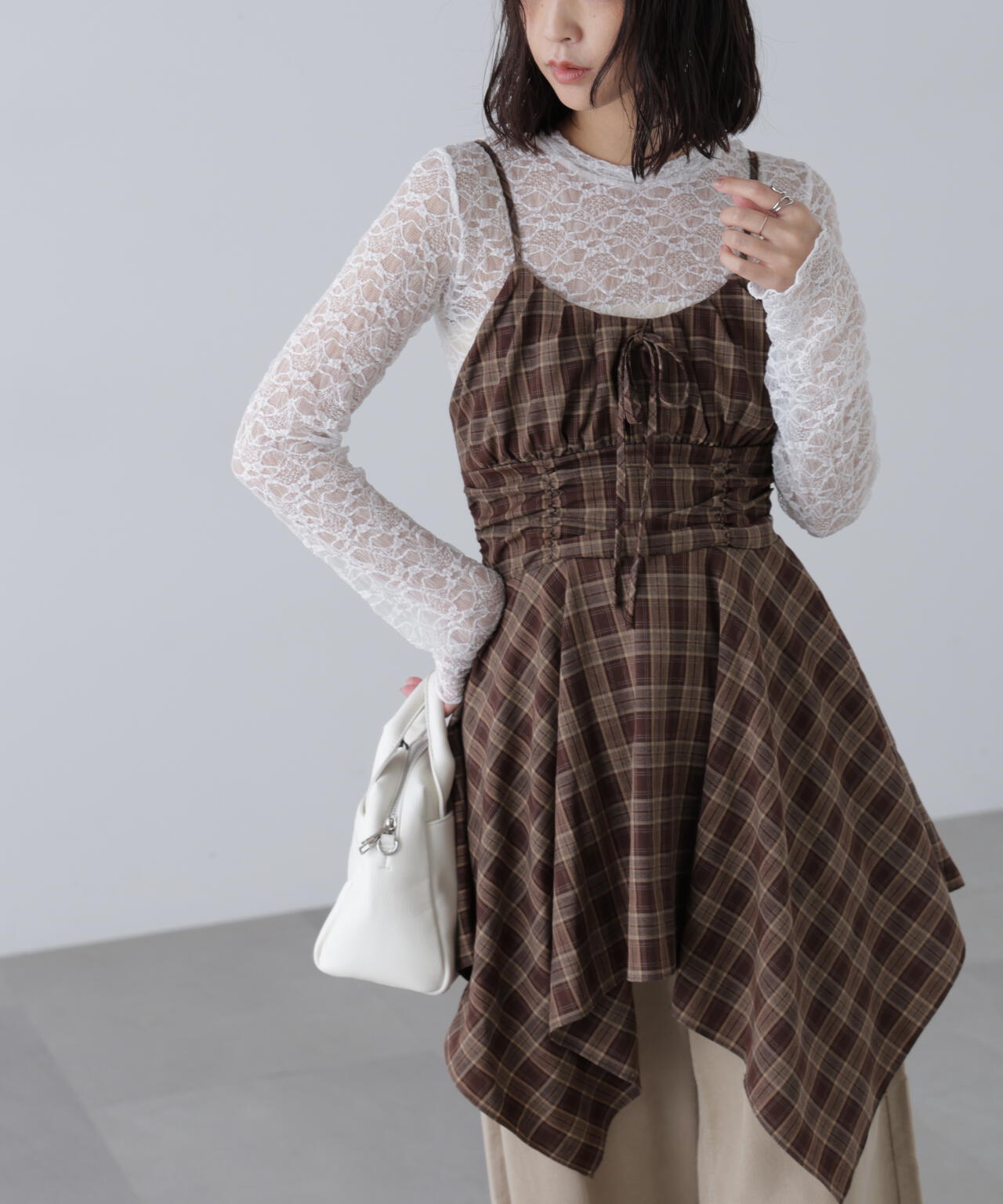 イレヘムチュニックキャミワンピース