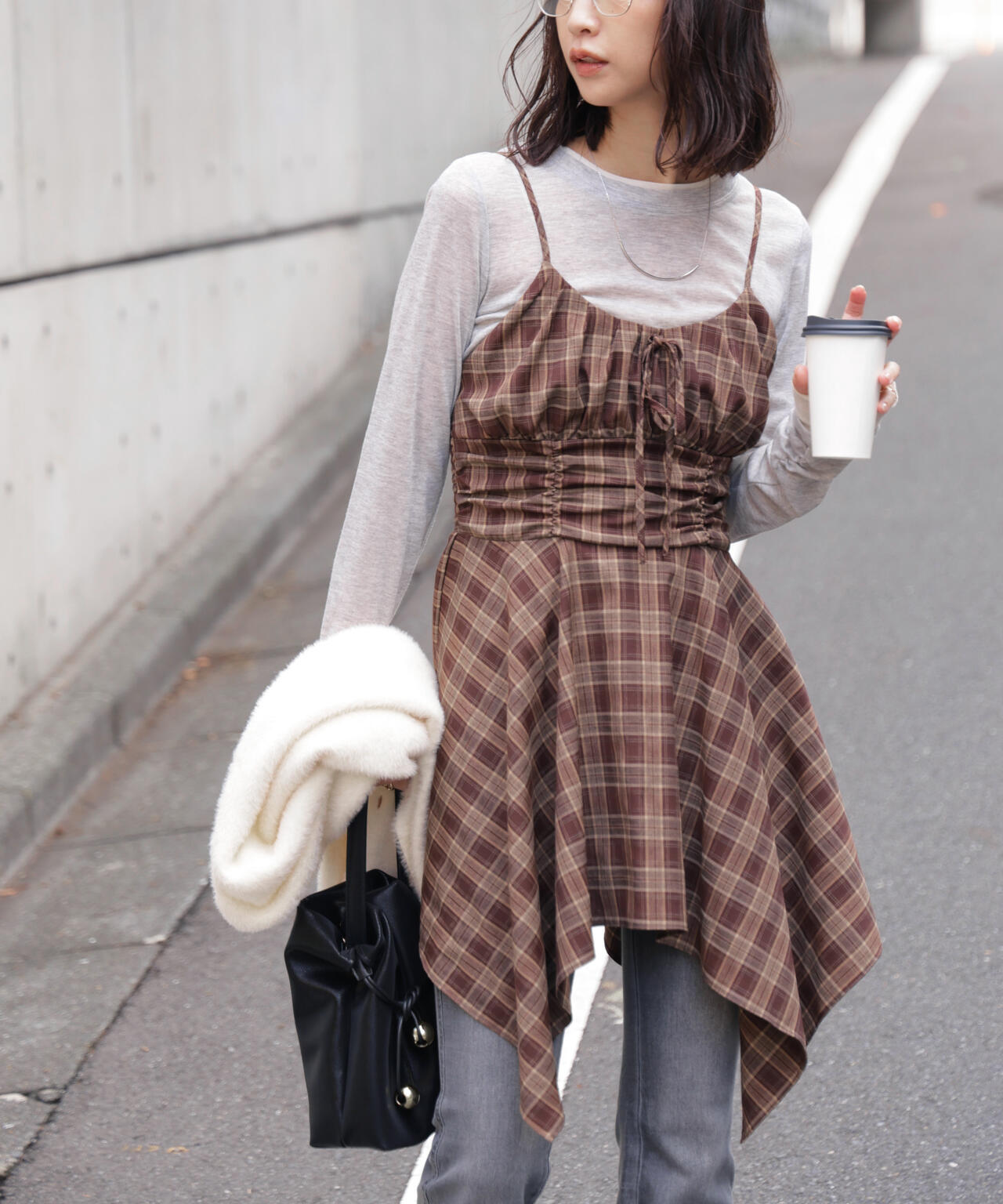 イレヘムチュニックキャミワンピース