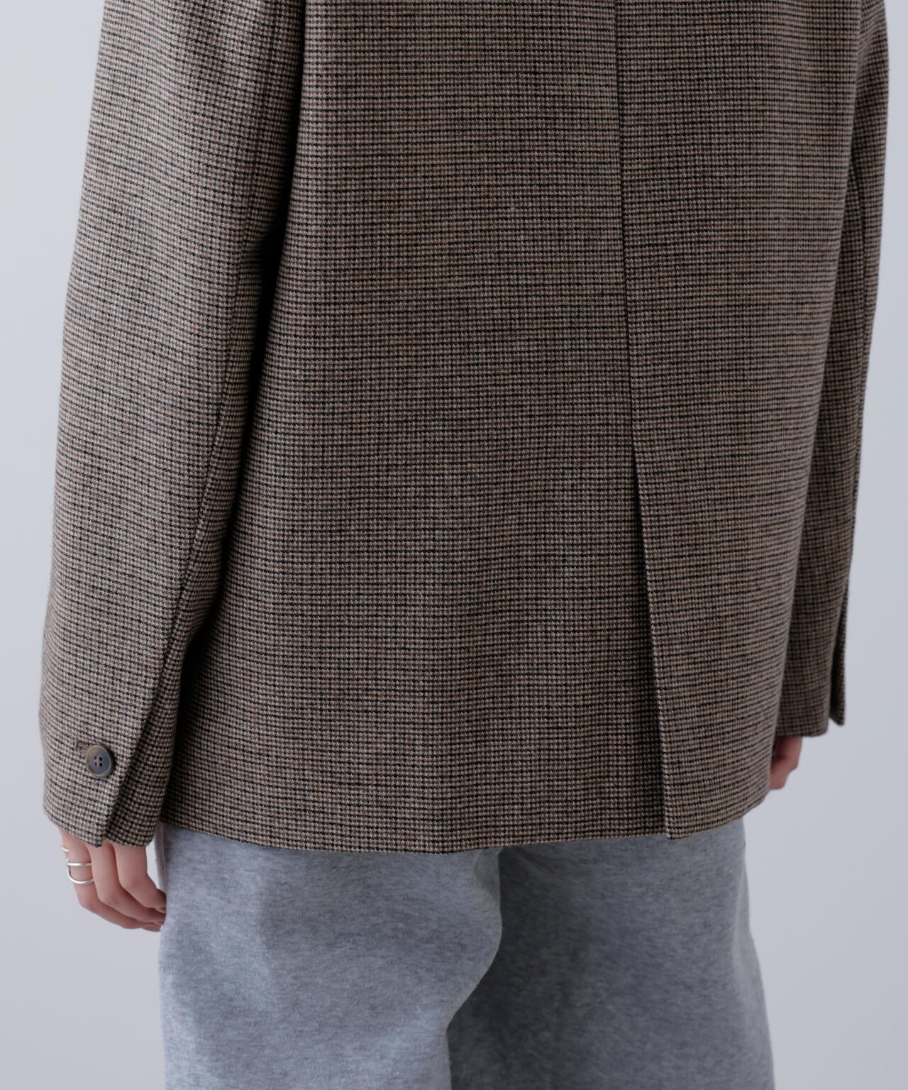 ウール混オーバーサイズジャケット