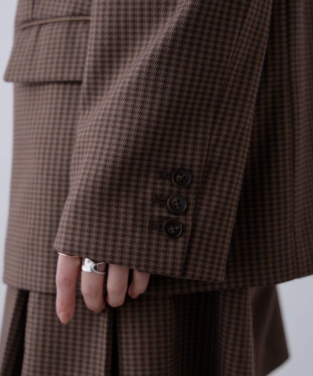 〈セットアップ対応〉オーバーサイズシングルジャケット