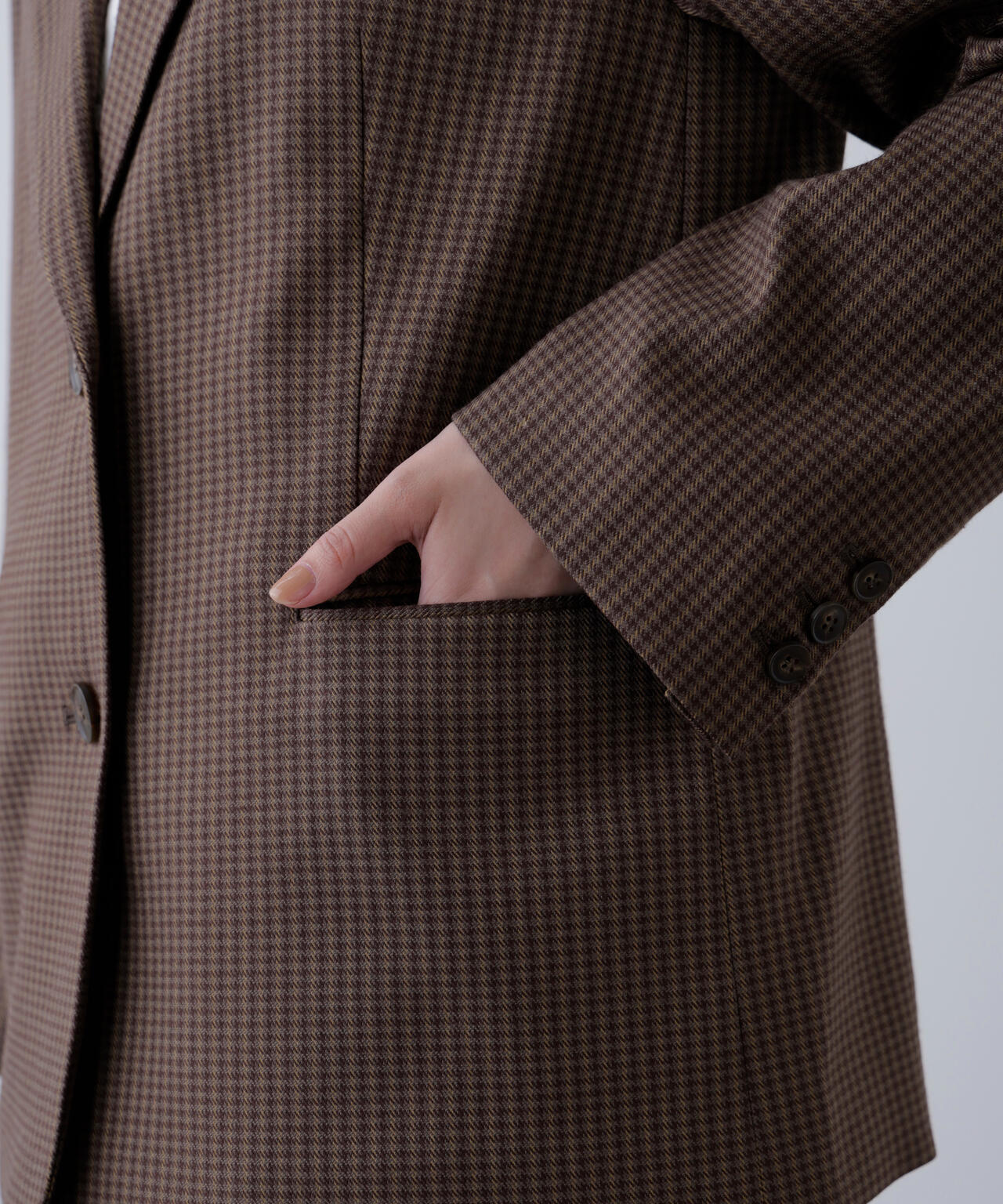 〈セットアップ対応〉オーバーサイズシングルジャケット