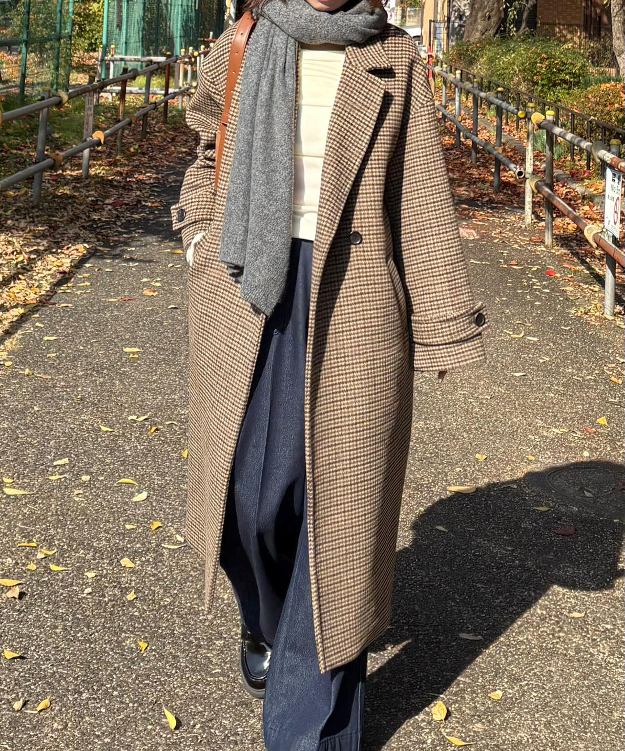 ルーズチェスターコート