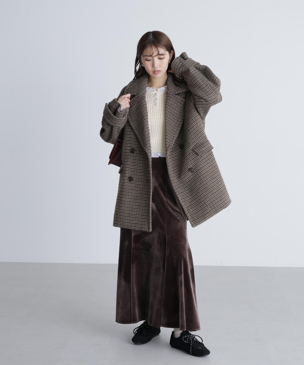 2wayメルトンPコート