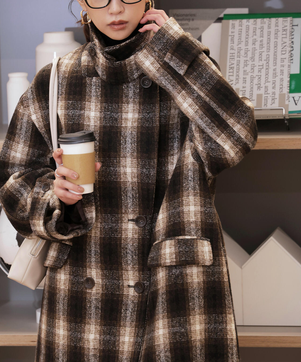 2wayメルトンPコート