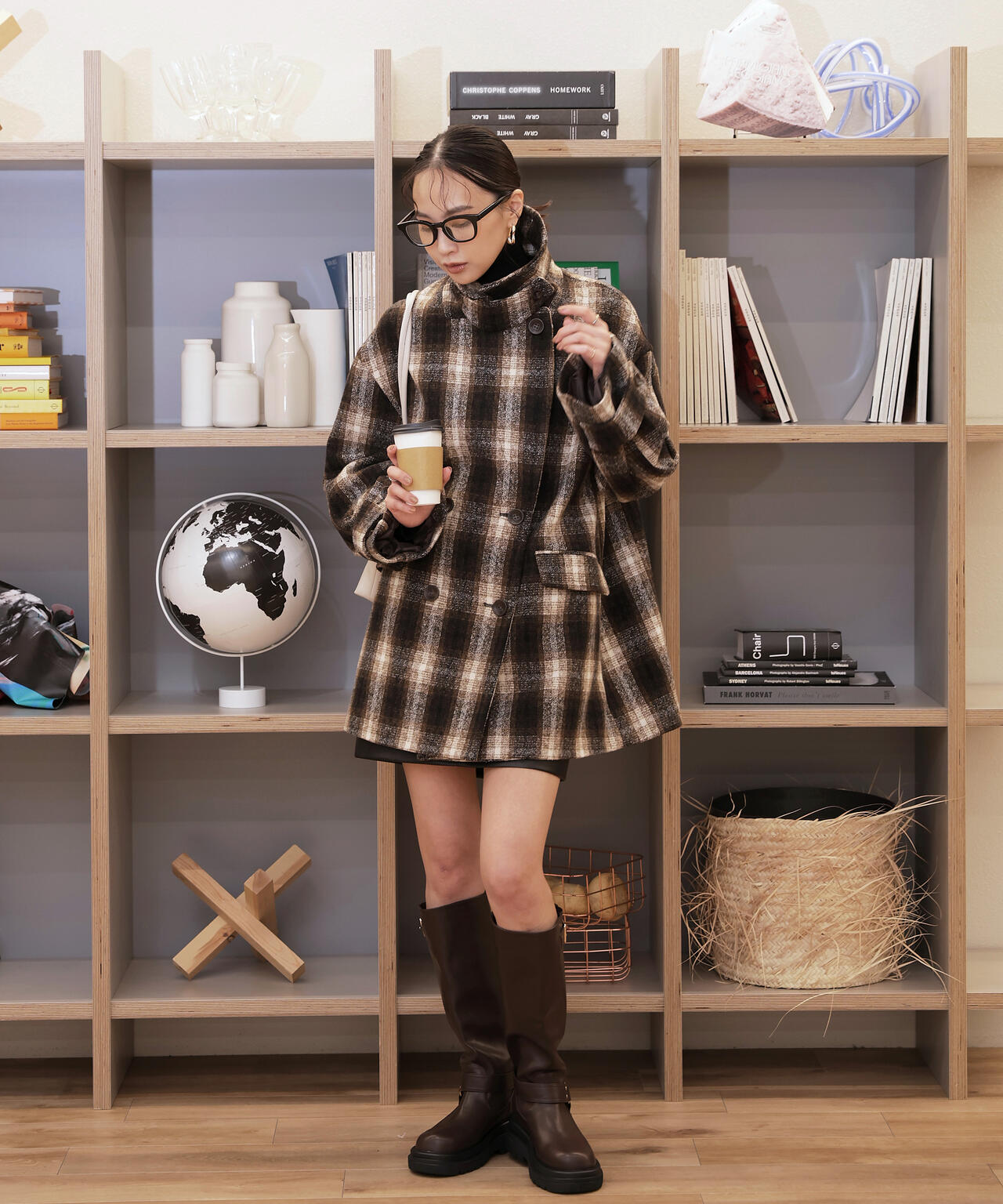 2wayメルトンPコート