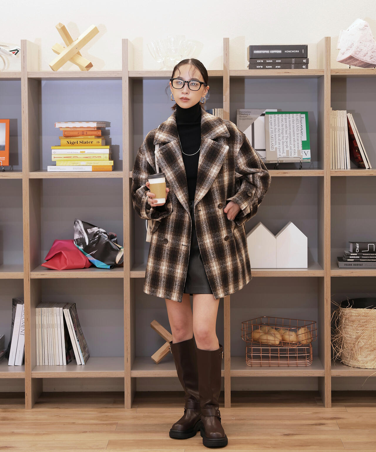 2wayメルトンPコート