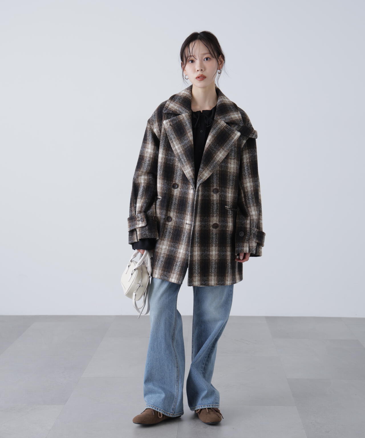 2wayメルトンPコート