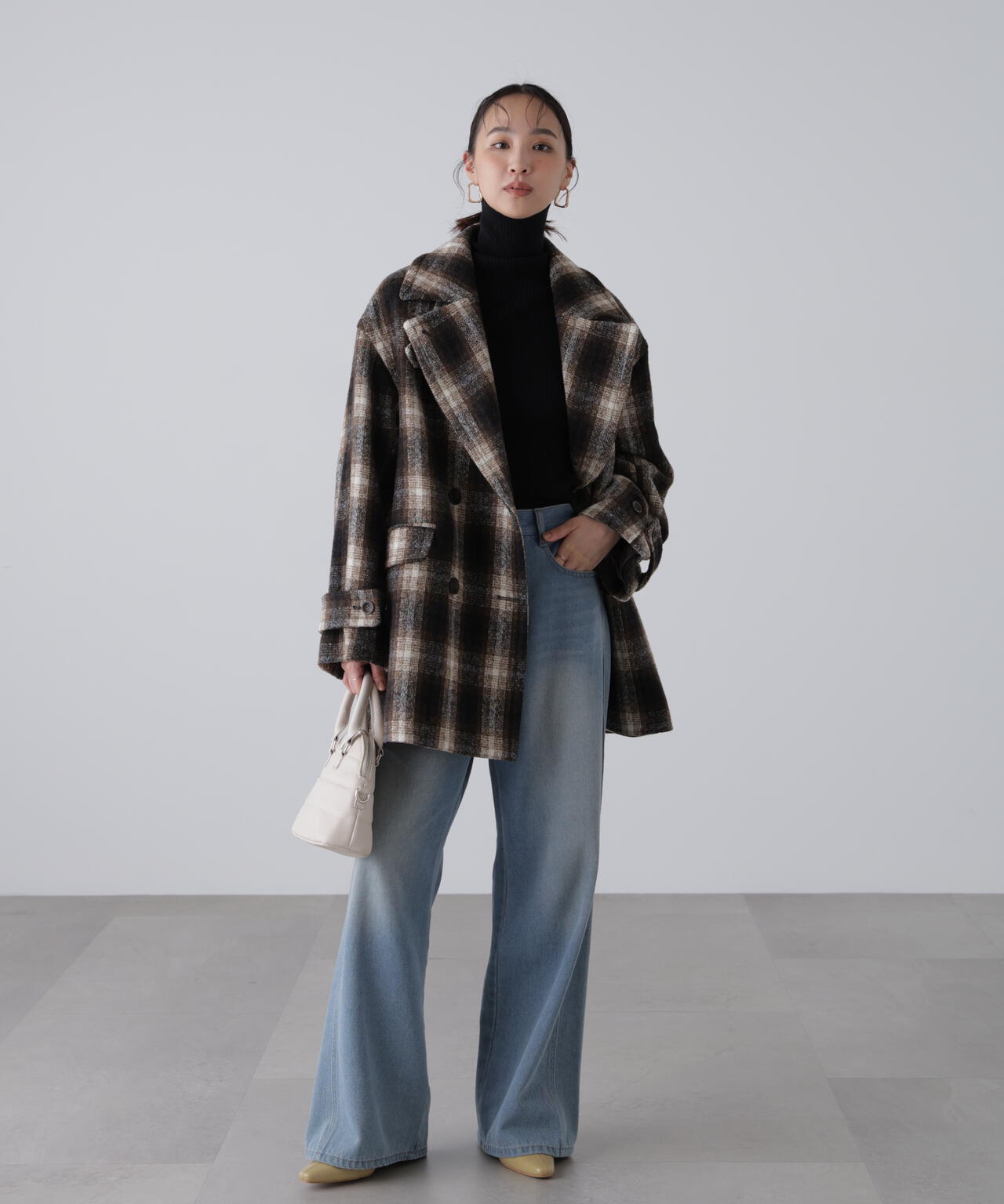 2wayメルトンPコート