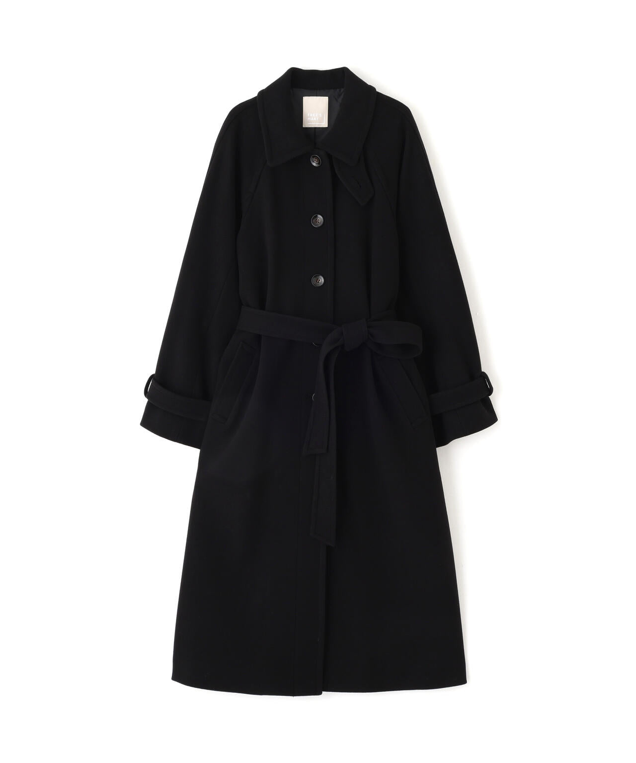 2wayステンカラーロングコート