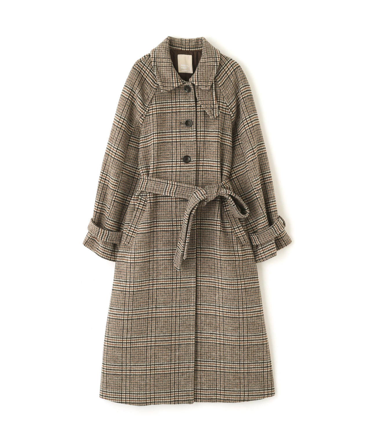 2wayステンカラーロングコート