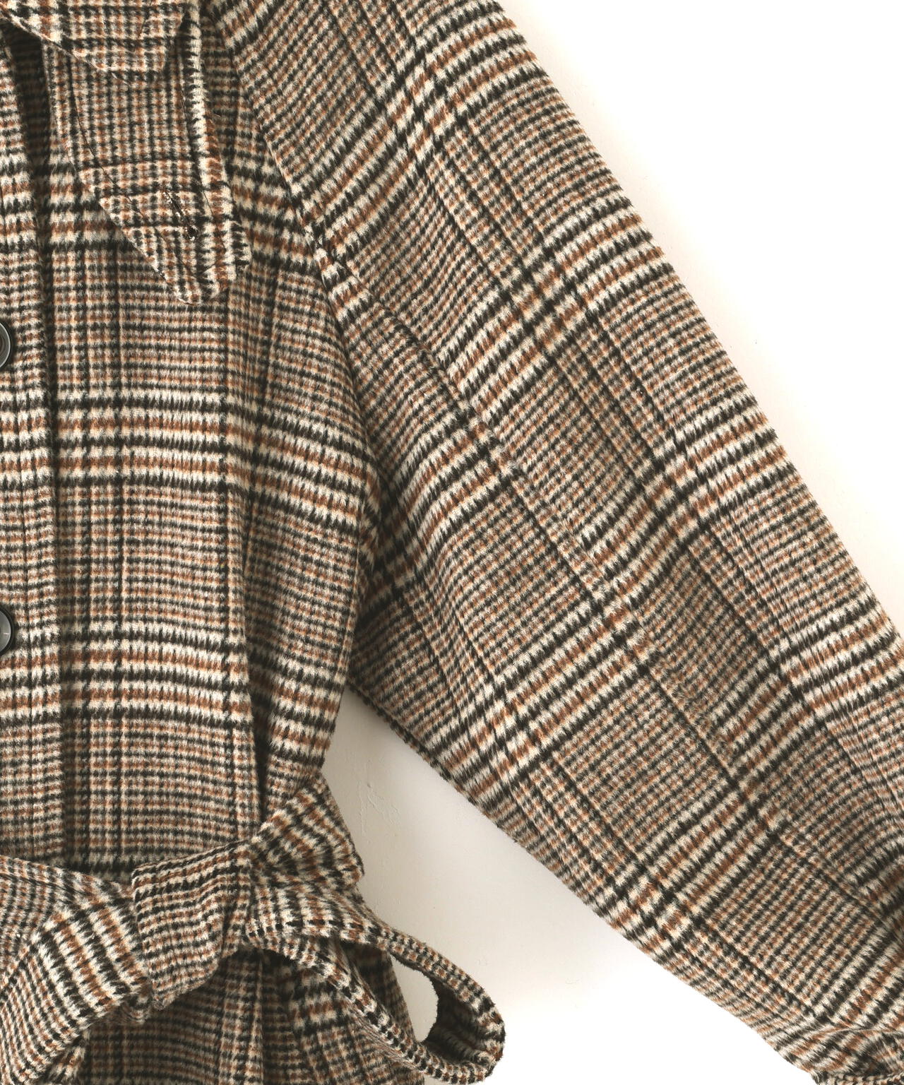 2wayステンカラーロングコート