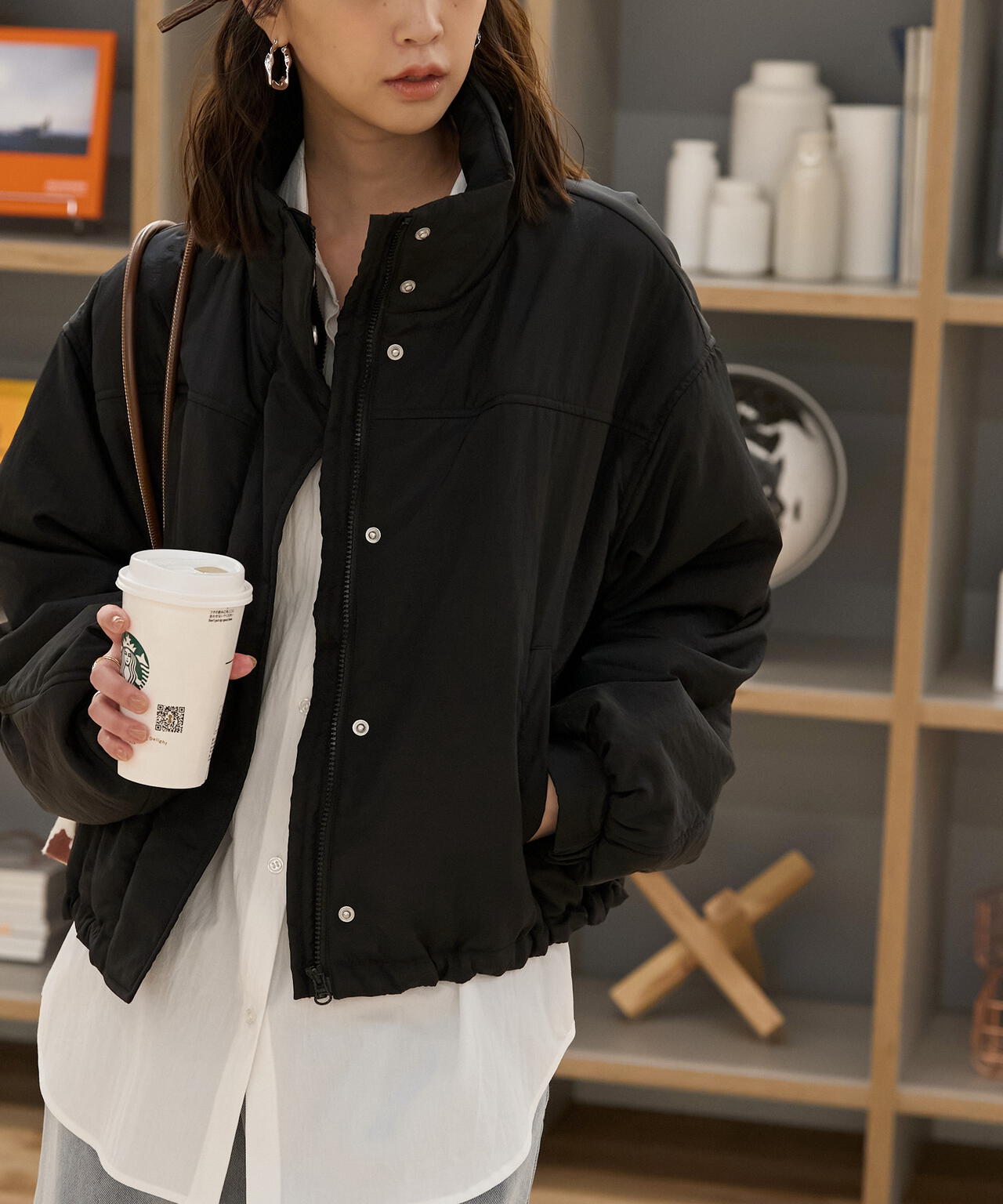 モンスターショートブルゾン