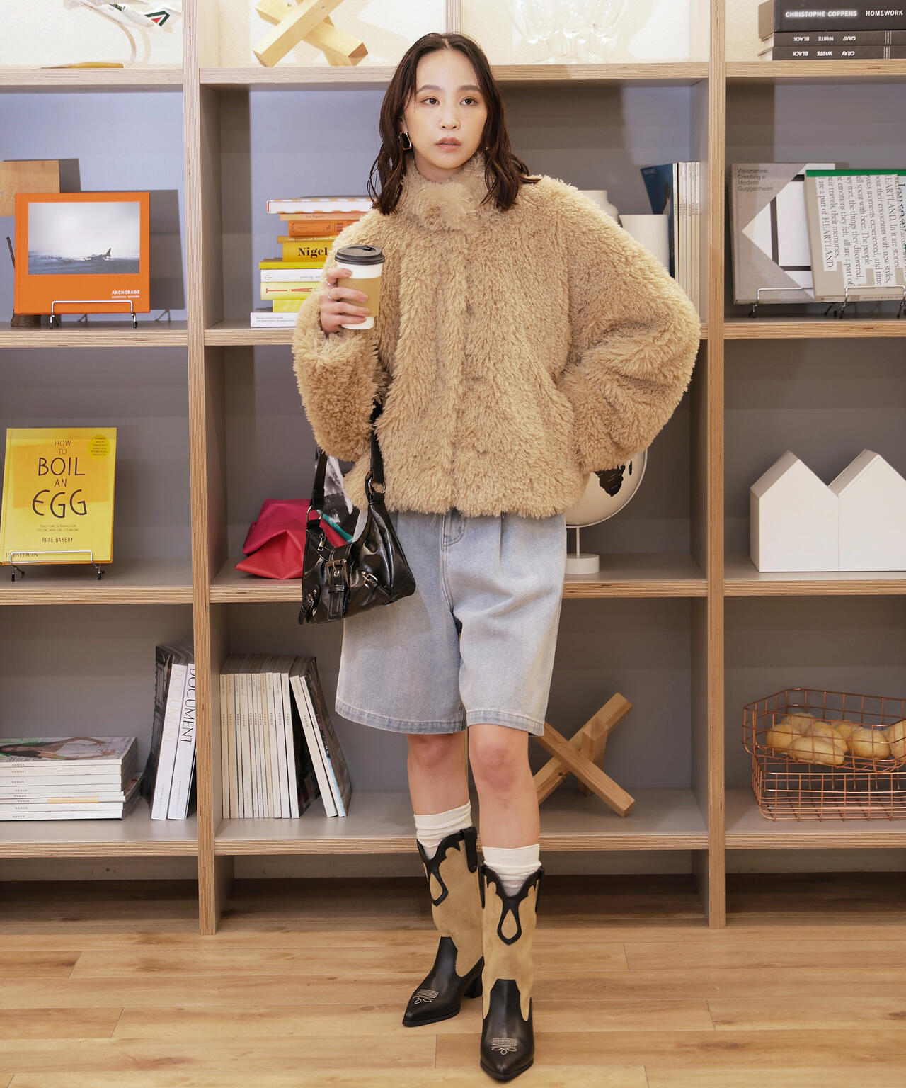 ファースタンドブルゾン