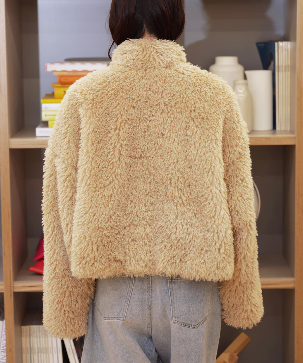 ファースタンドブルゾン