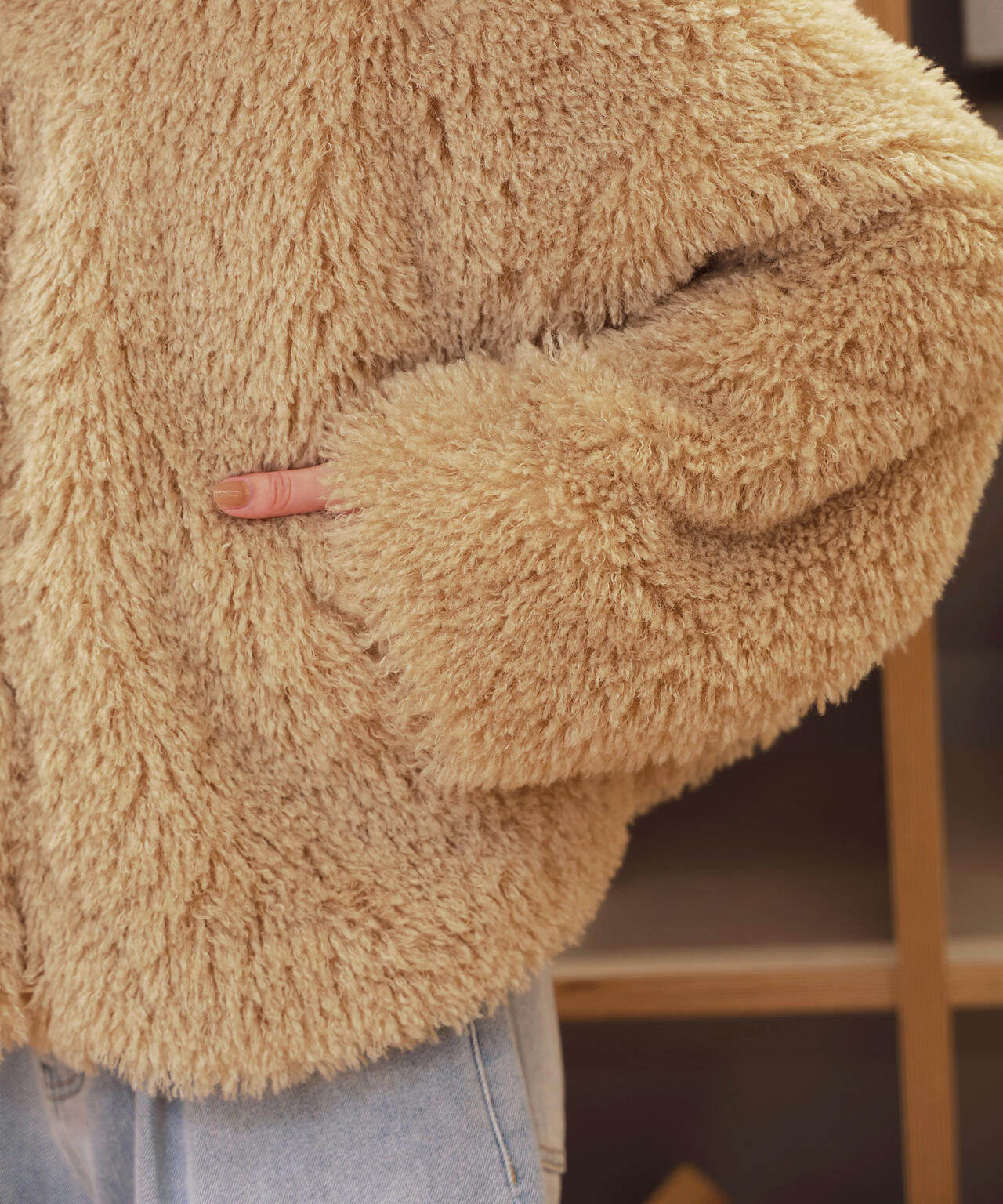 ファースタンドブルゾン