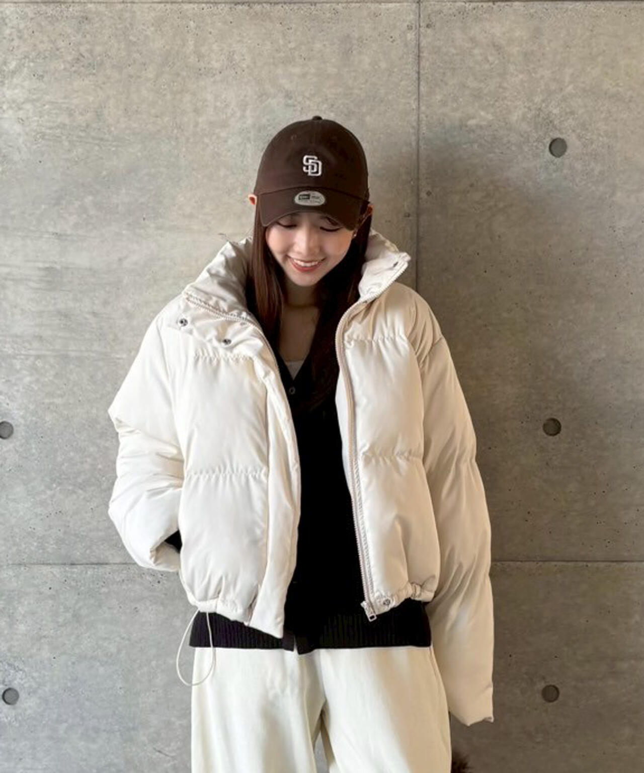 スタンドショート中綿ブルゾン