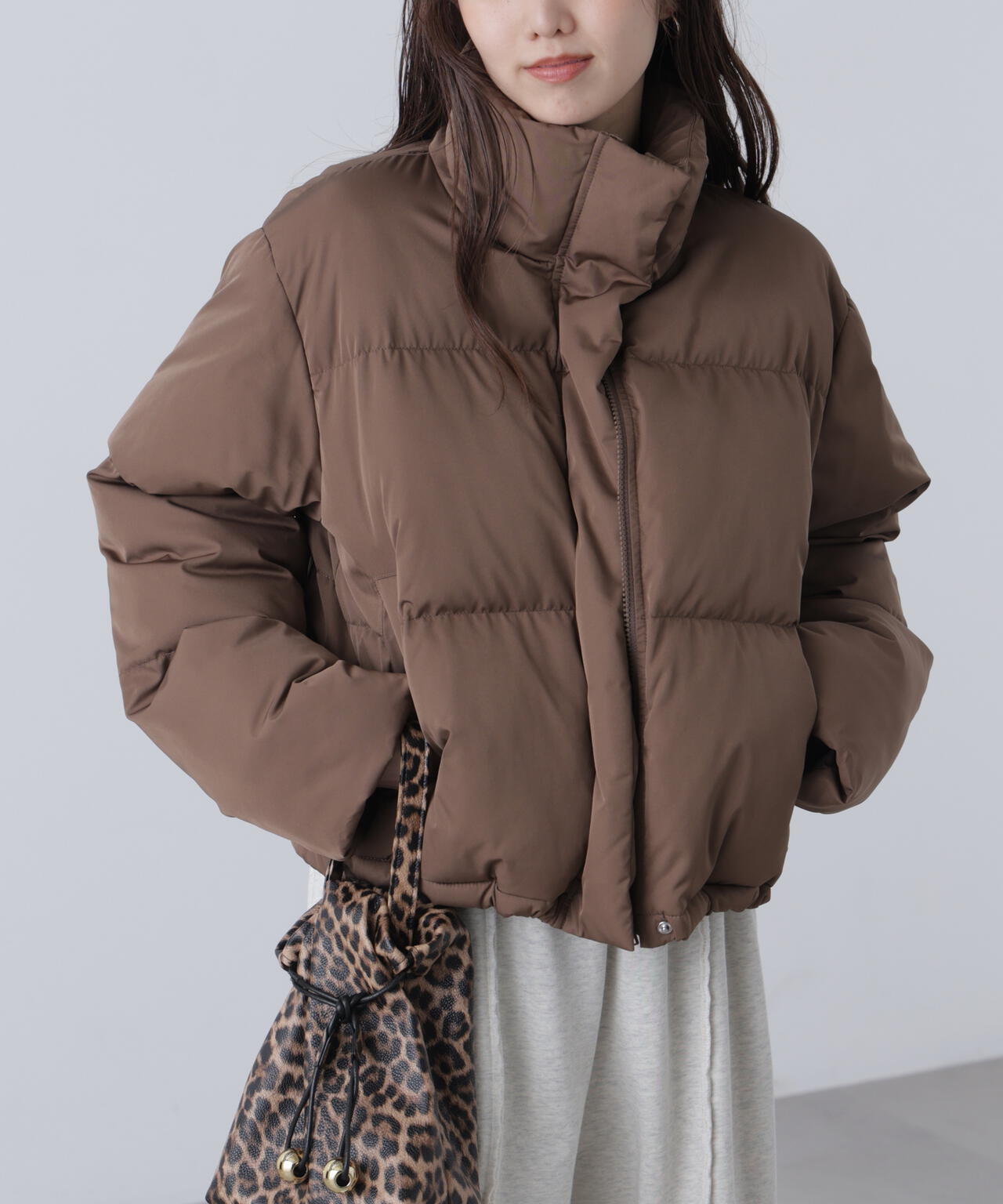 スタンドショート中綿ブルゾン