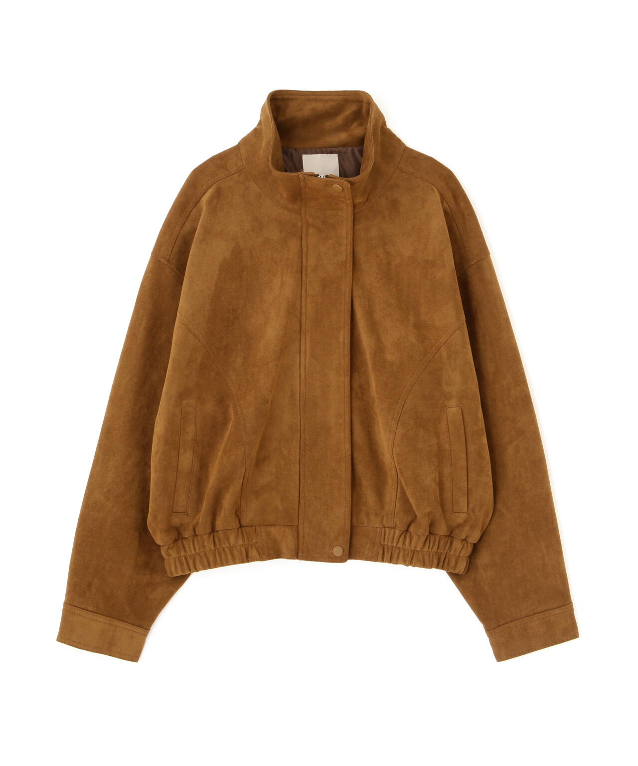 スタンド合皮ブルゾン
