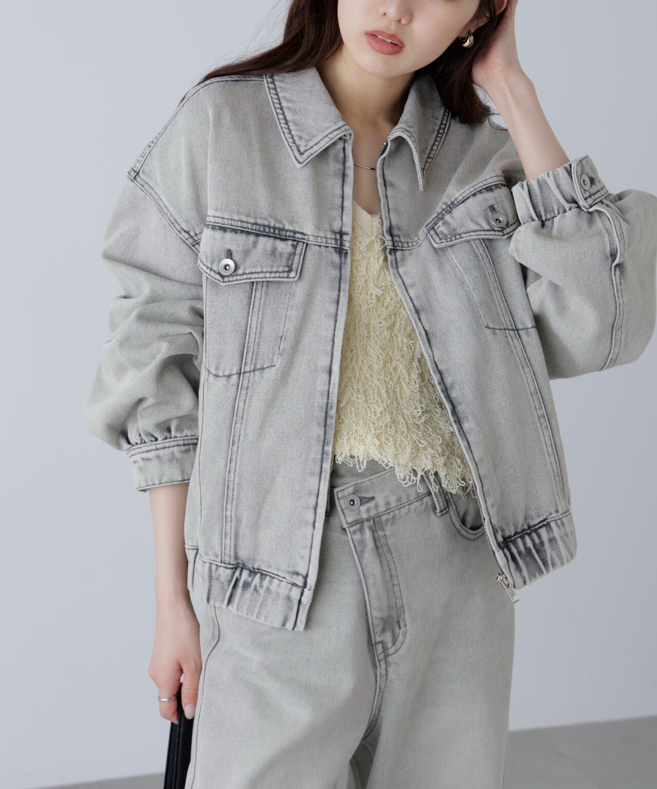 オーバーサイズデニムジャケット