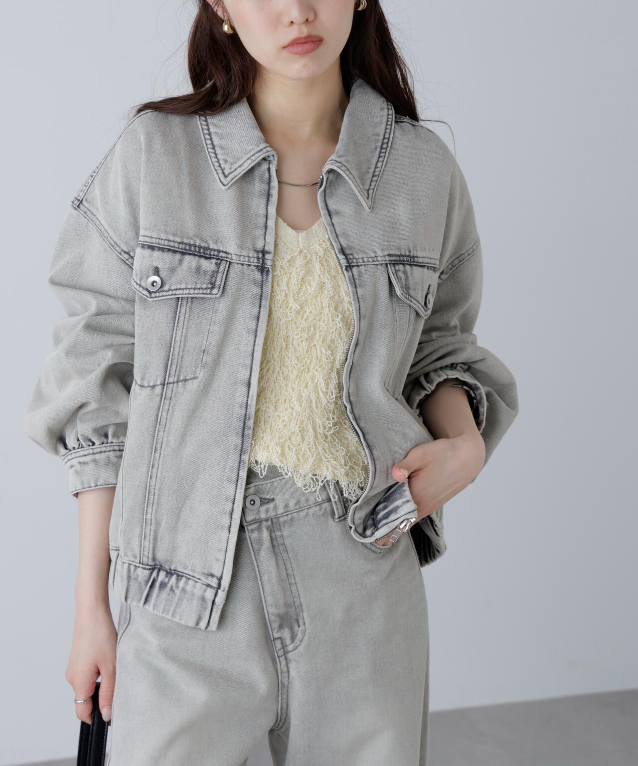 オーバーサイズデニムジャケット