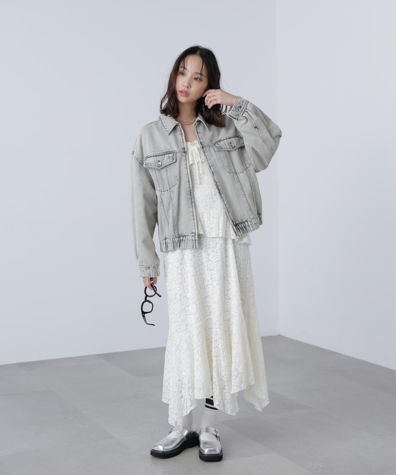 オーバーサイズデニムジャケット