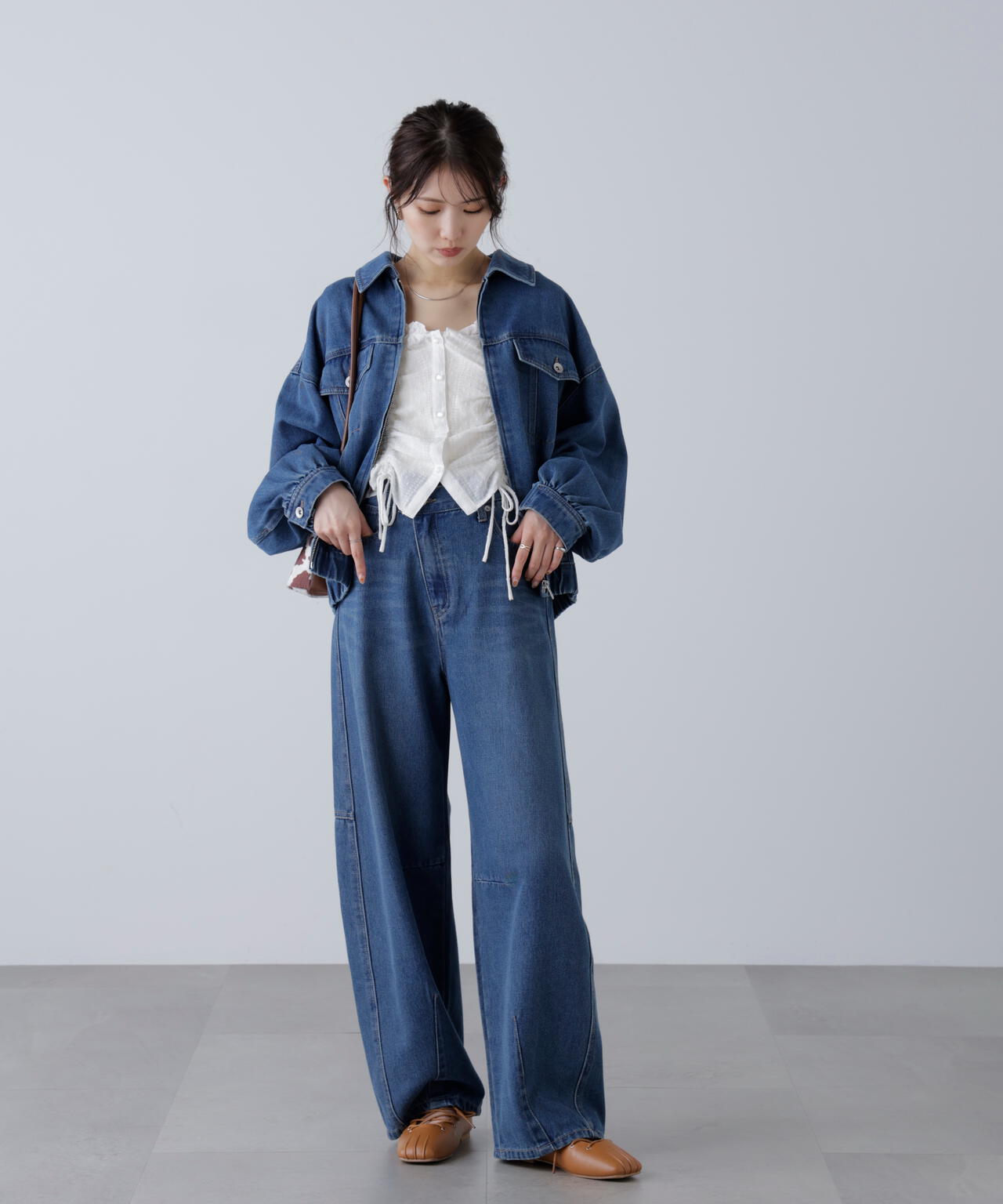 オーバーサイズデニムジャケット