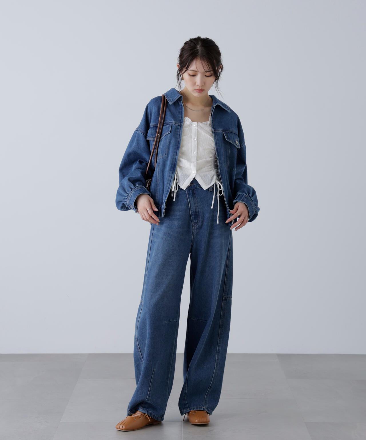 オーバーサイズデニムジャケット