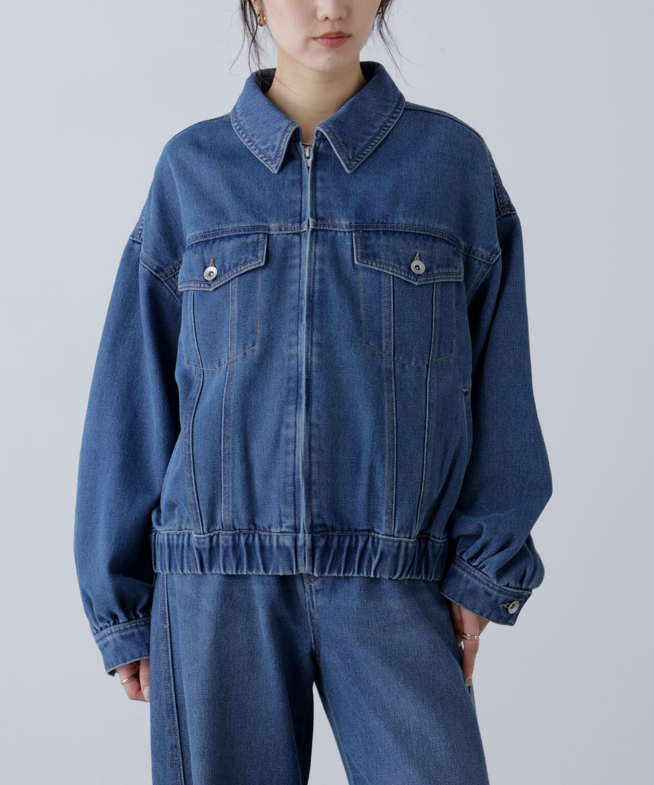 オーバーサイズデニムジャケット