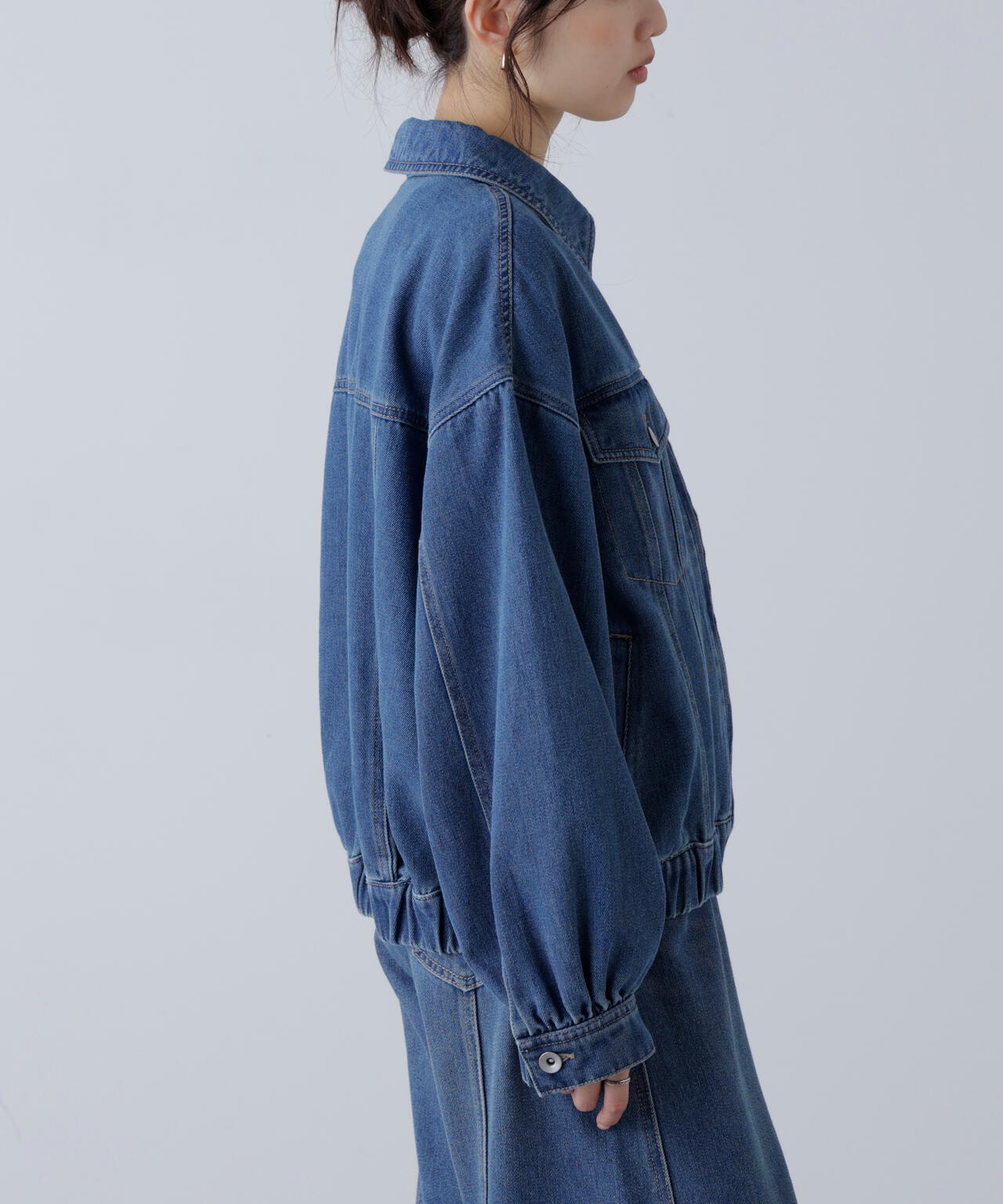 オーバーサイズデニムジャケット