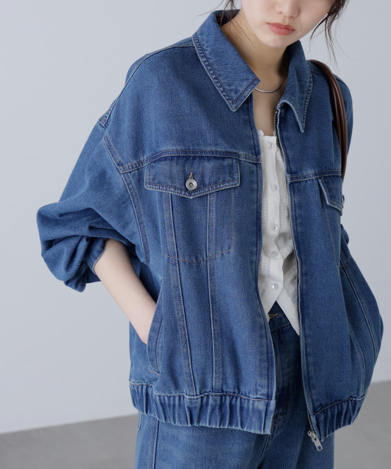 オーバーサイズデニムジャケット
