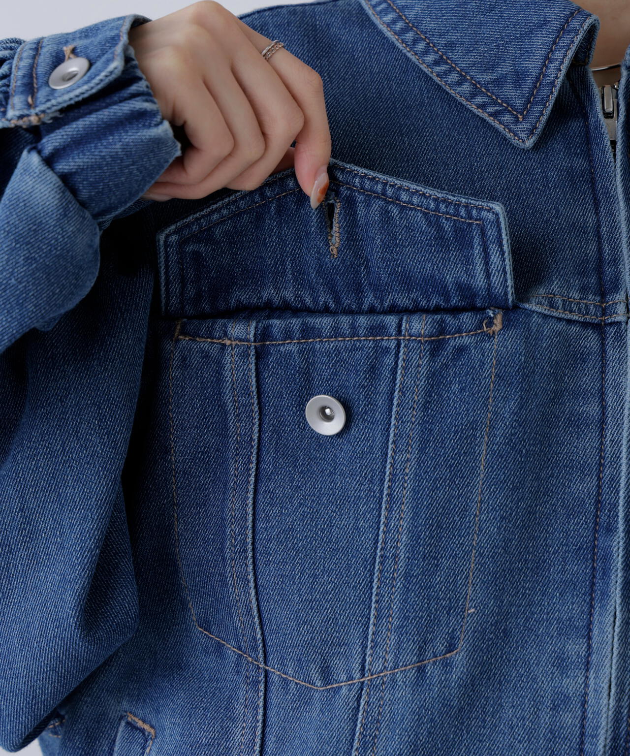 オーバーサイズデニムジャケット