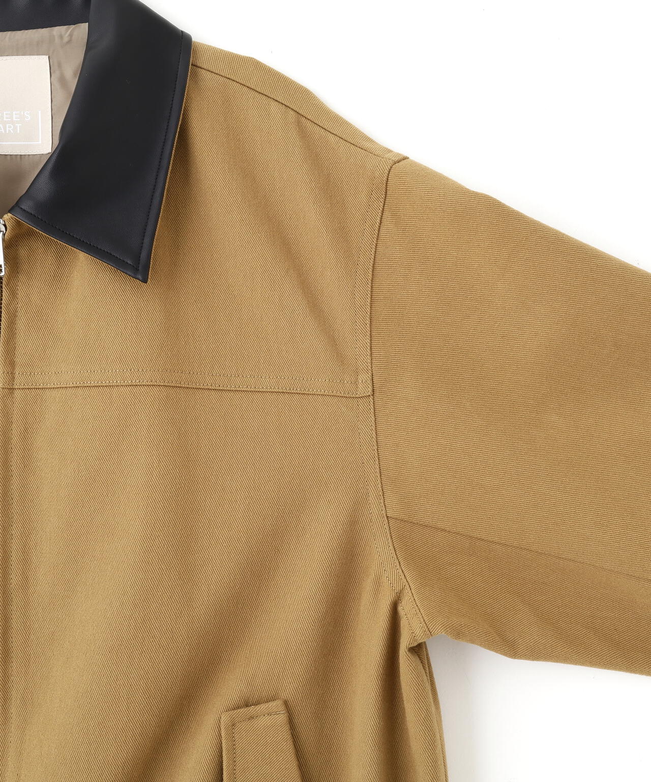 〈セットアップ対応〉バイカラーツイルジャケット