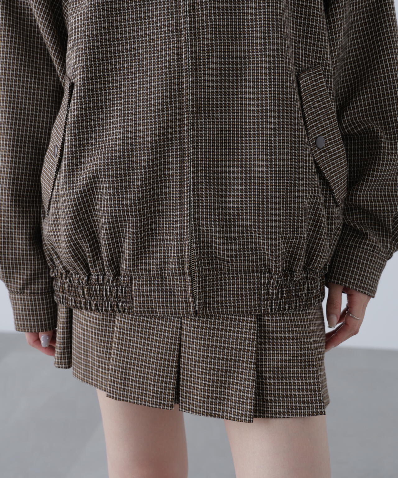 〈セットアップ対応〉バイカラーツイルジャケット