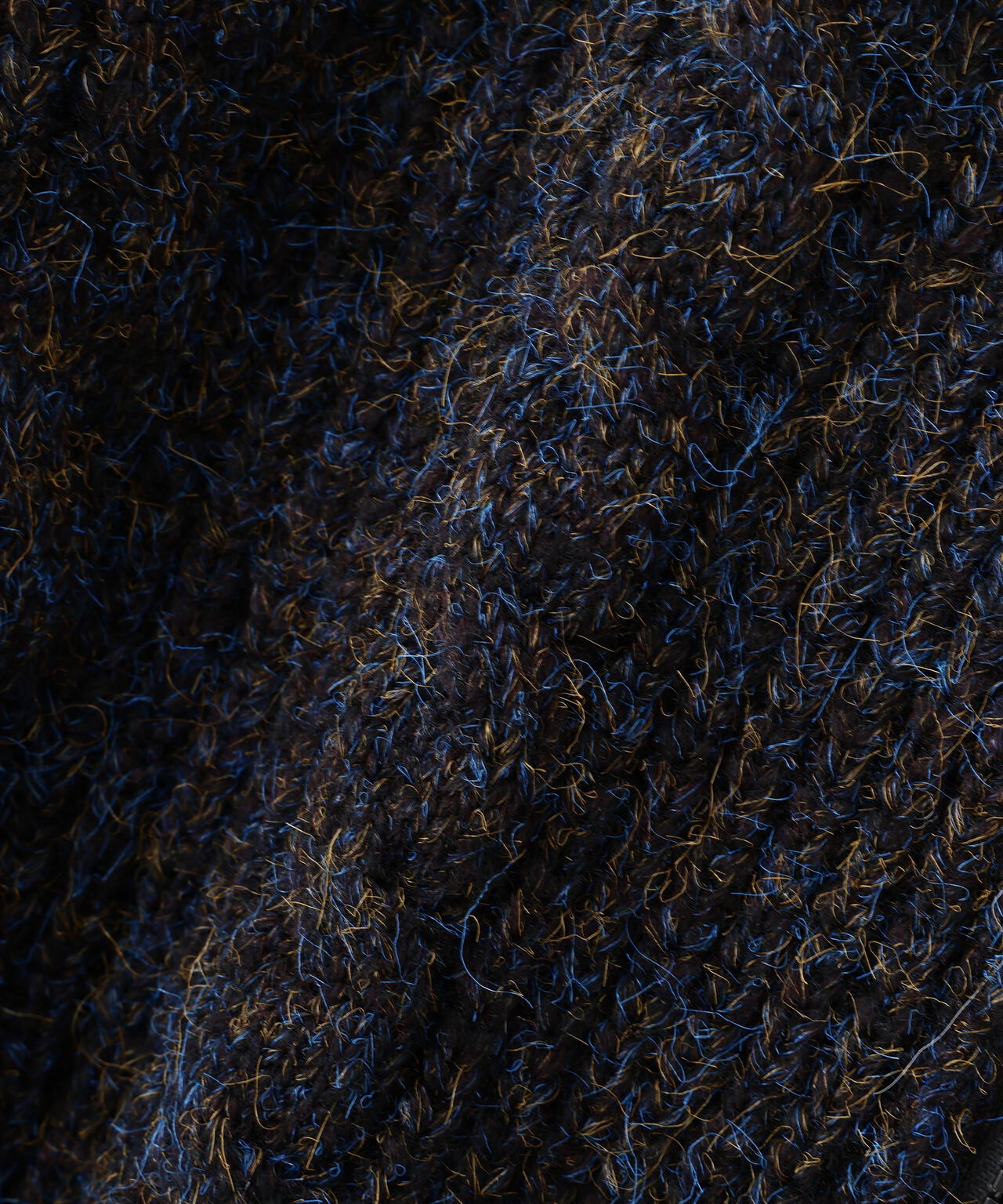 スタンドネックショート丈ジップニットブルゾン