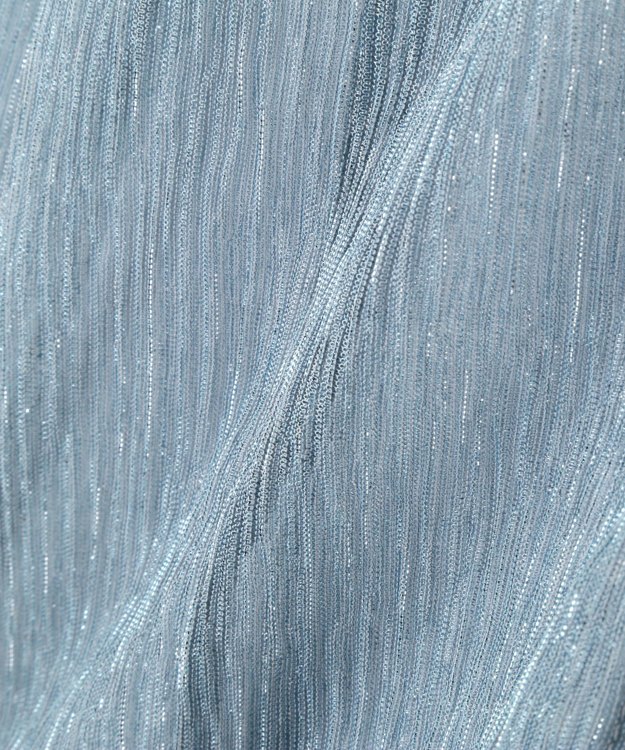 ラメシアー楊柳カットソーカーディガン