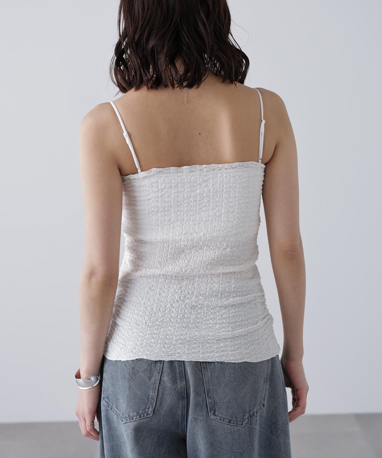 【MFM】カップ付ぽこぽこキャミソール