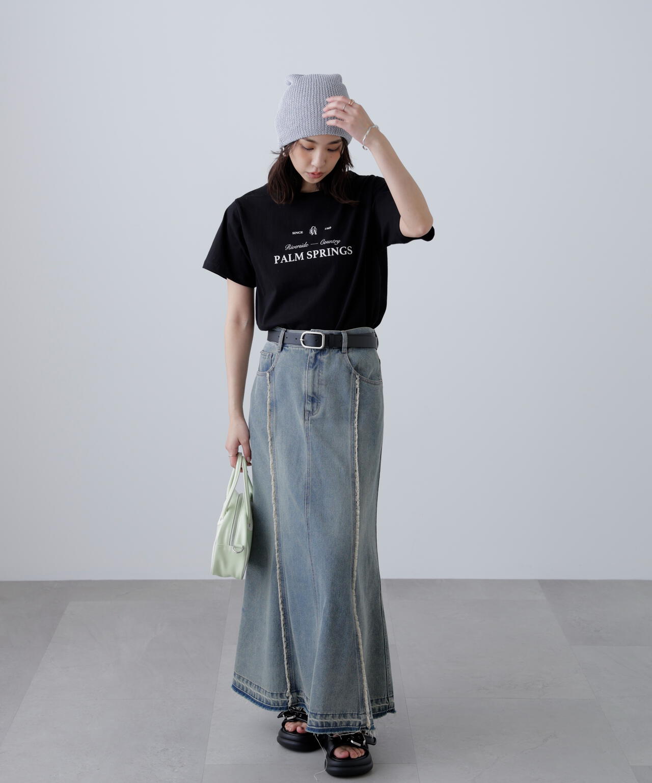 クラシックロゴプリントTシャツ