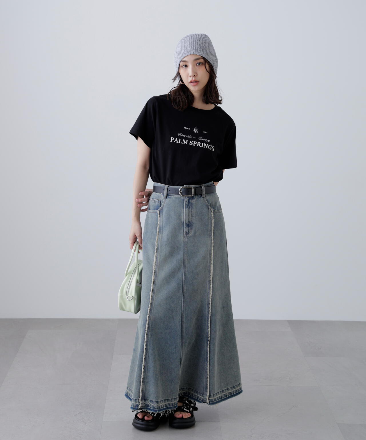 クラシックロゴプリントTシャツ