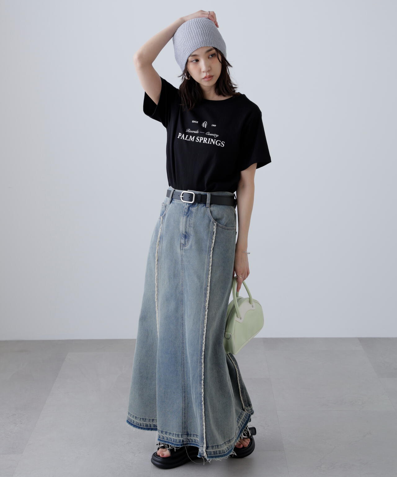 クラシックロゴプリントTシャツ