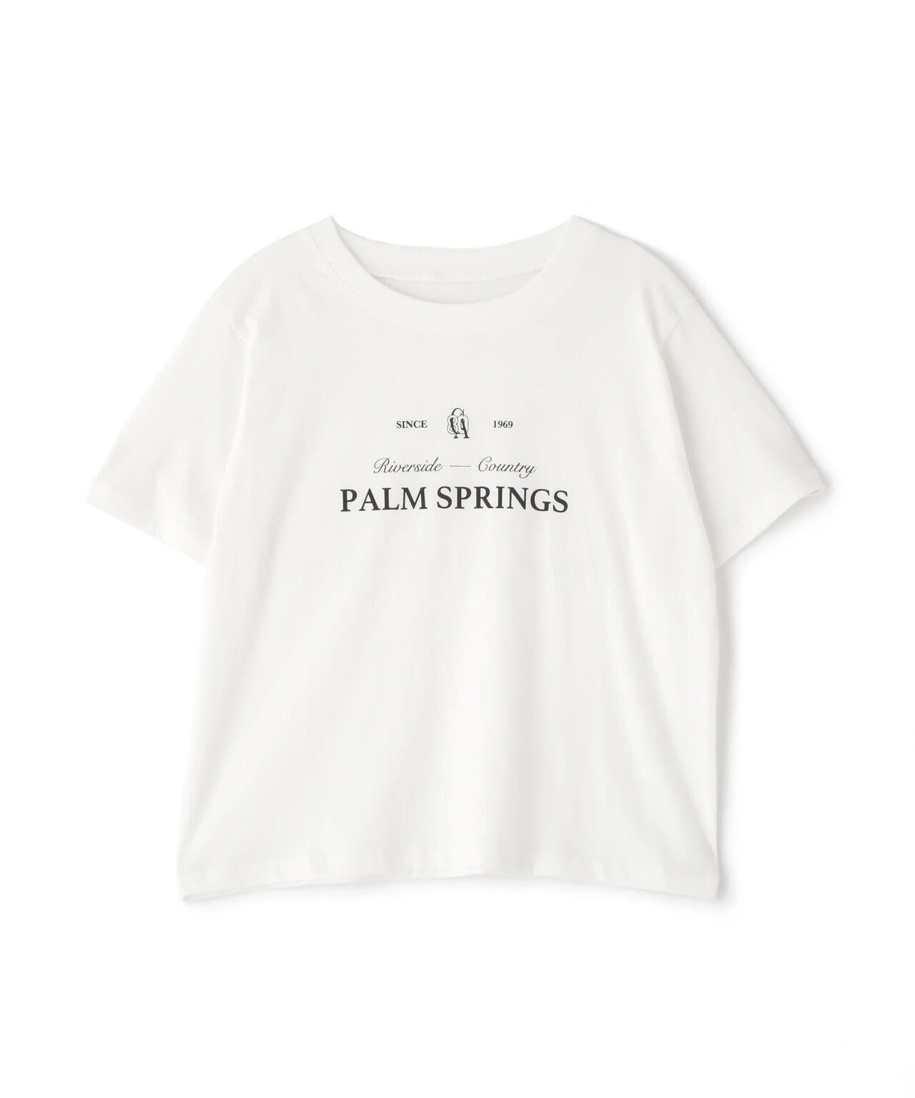クラシックロゴプリントTシャツ