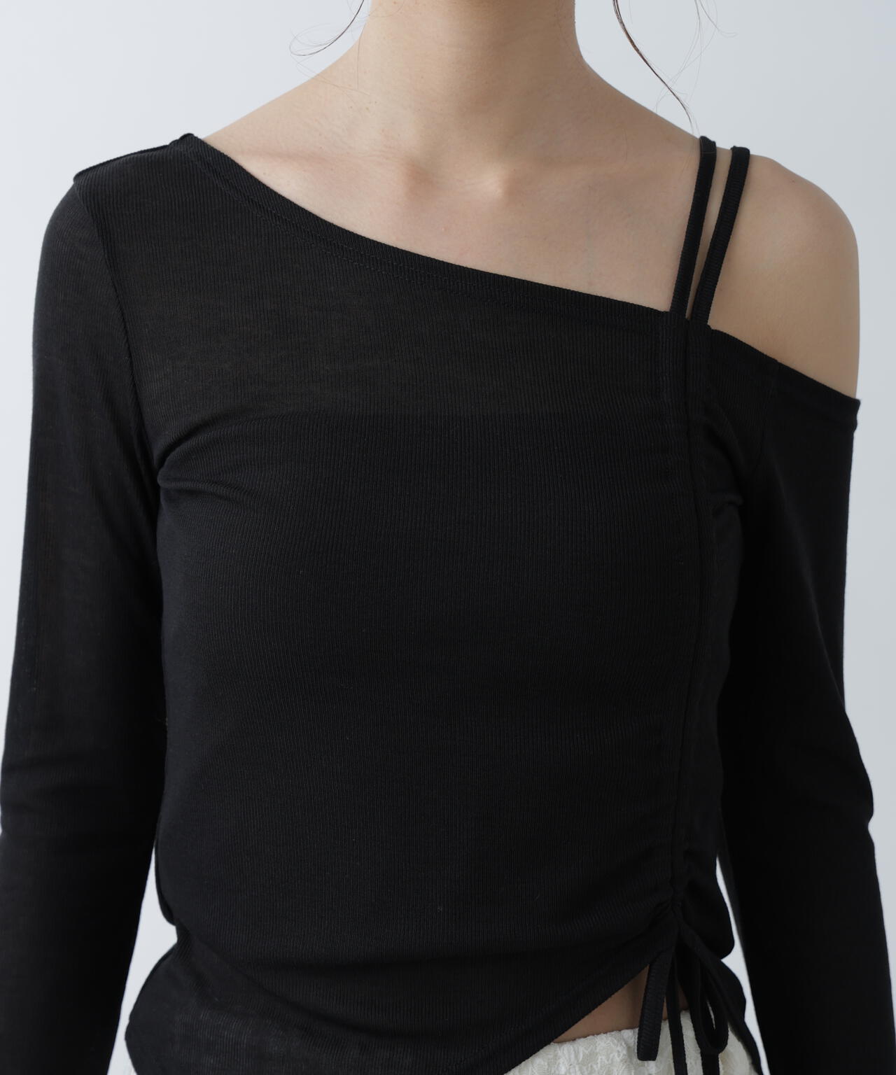 ワンショルシャーリングテレコカットソー