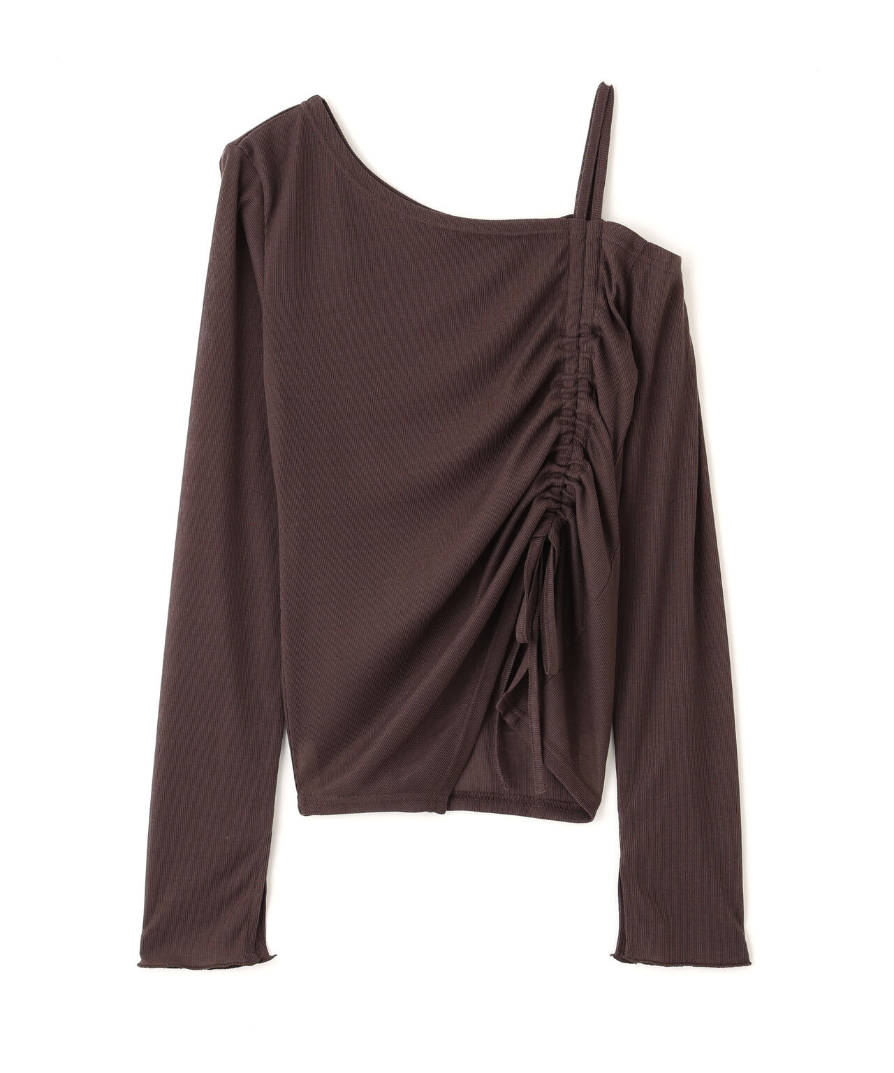 ワンショルシャーリングテレコカットソー