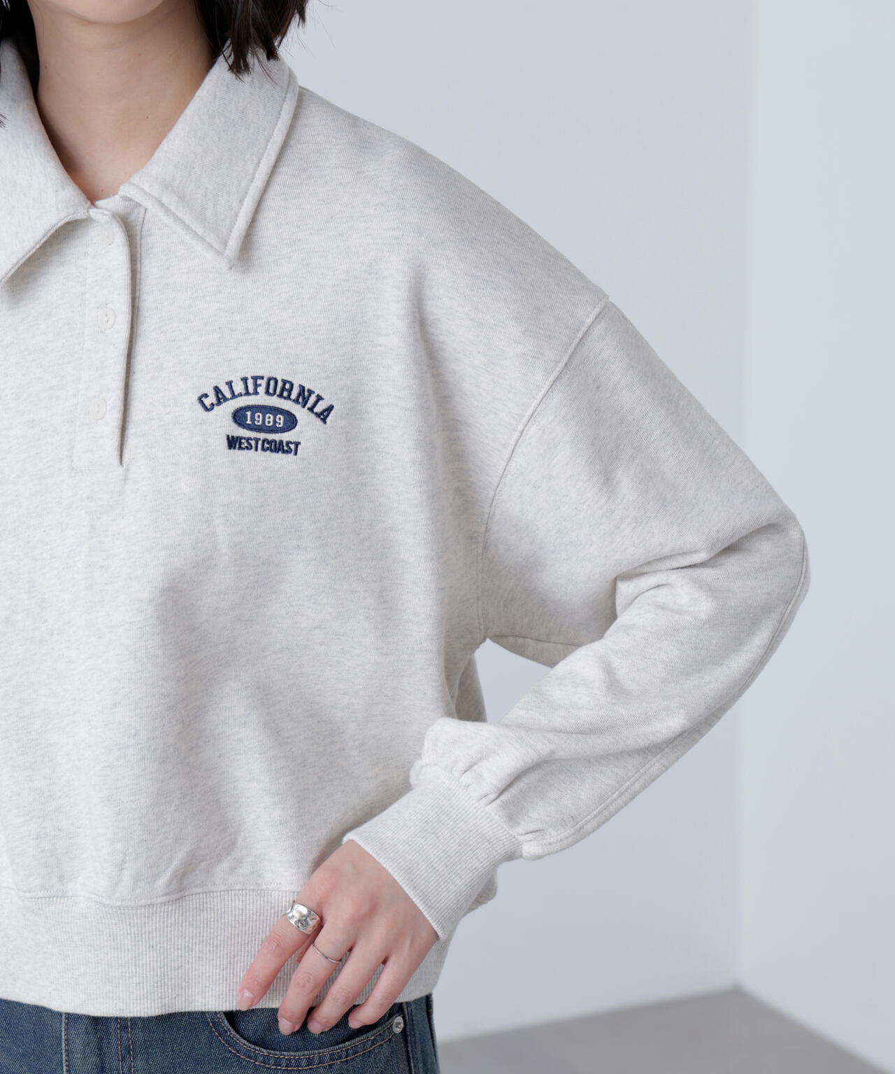 ポロスウェットプルオーバー